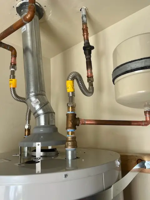Water heater installation and plumbing repair in Ruxton